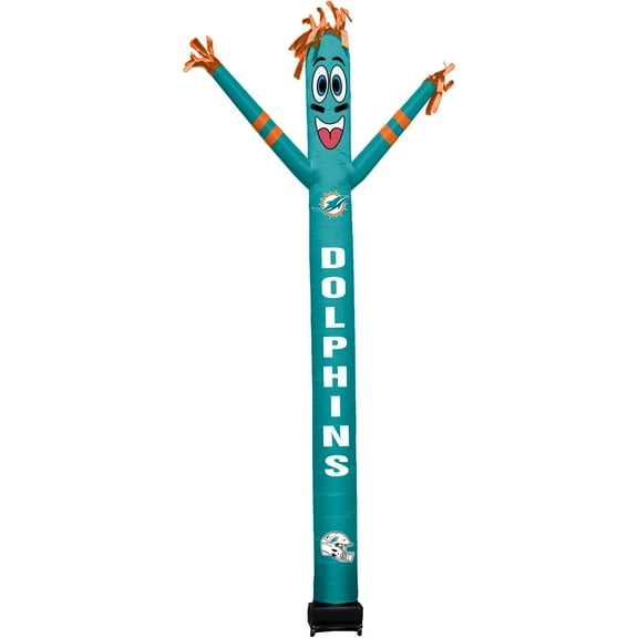 Miami Dolphins 8' Inflatable Crazy Sports Fan