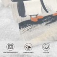thumbnail image 5 of Yayeee 100% Cotton Hand Towels for Bathroom 16" x 28" Soft Absorbent Kitchen Towel, Cute Puffin, 5 of 7
