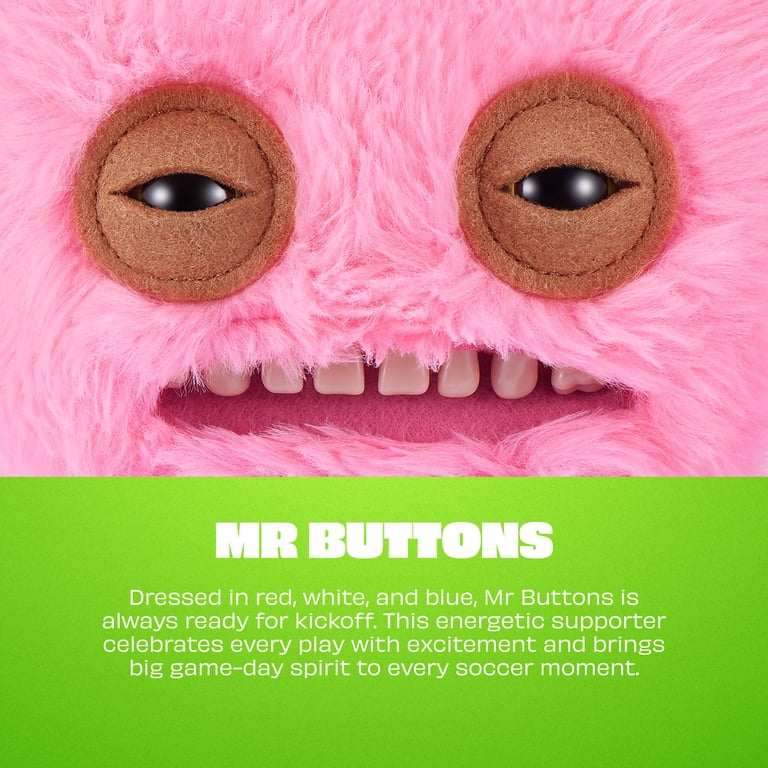 Fuggler US Soccer 9 Inch Plush Collectible Toy (Mr Buttons) by