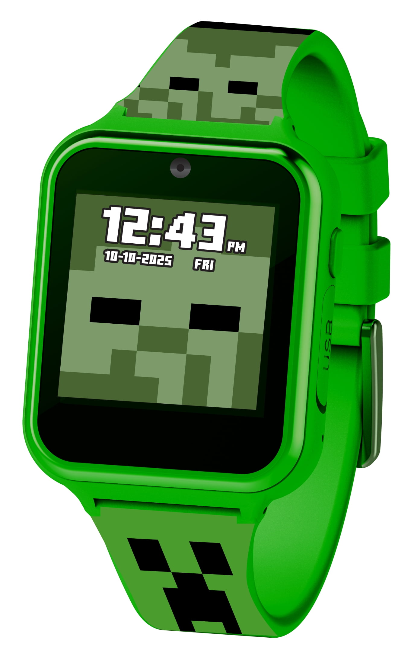 Minecraft iTime Unisex Kids Interactive Smartwatch - Model# MIN4130