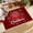 U, variant on Hxoliqit Waterproof Red Christmas Placemats For Dining Table 32 X 21 Cm Seasonal Winter Xmas Snowflakes Holiday Washable Table Mats(Multicolor) Holiday Placemats Kitchen Gadgets