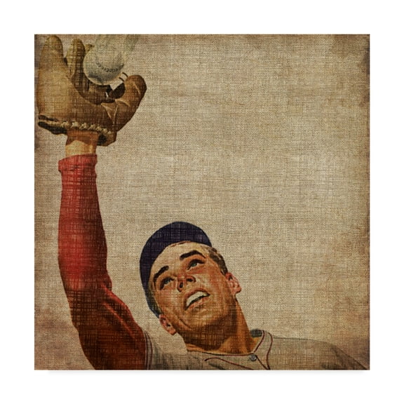 Trademark Fine Art 'Vintage Sports VIII' Canvas Art by John Butler