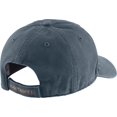 thumbnail image 2 of Gorra Carhartt de lona para hombre, azul hierro, ajustable, 2 of 2