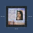thumbnail image 2 of Memorial Picture Frames Sympathy Gift, Condolence Card, Photo Frames for Sympathy Gift Baskets, Bereavement Gifts In Memory of Loved One, Memories Wall Decor, Love is Never Lost Framed Poem, 6383CH, 2 of 9