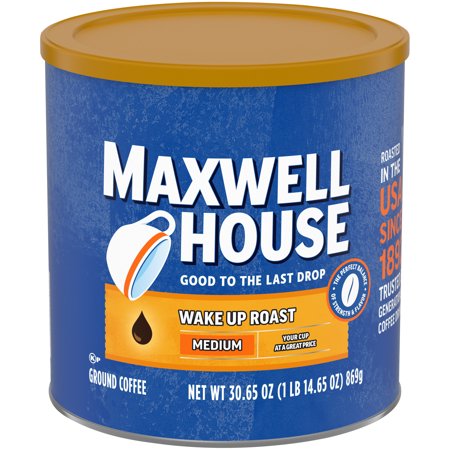 UPC 043000051337 product image for Maxwell House Wake Up Roast Medium Roast Ground Coffee, 30.65 oz Canister | upcitemdb.com