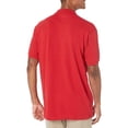 thumbnail image 2 of KS5552 WD HOMBRE SS PERFORMANCE PIQUE ROJO INGLÉS S Nave de la gota de Dickies KS5552, 2 of 5