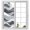 Gray, variant on Window Privacy Film Blue Ombre Stained Glass Window Film Decorative Sun Block Window Cover Modern Moire Abstract Art Aesthetics Window Clings Static Adhesive Sticker for Bathroom 19.6"x39.3"