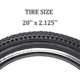 thumbnail image 2 of MOHEGIA Bike Tire 20x 2.125 Inch Folding Bicycle Tires for Mountain Bikes, 2 of 8