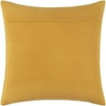 thumbnail image 4 of Surya Camilla CIL-001 20 x 20" Square Cotton Pillow Kit in Mustard Yellow, 4 of 4