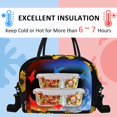 thumbnail image 2 of Aosbos Large Insulated Lunch Bags for Women Leakproof Reusable Lunch Box Cooler Bag Sunflower, 2 of 7