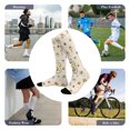 thumbnail image 4 of Pompompurin Compression Socks For Women And Men Support Knee High Socks For Running Hiking Athletic Nursing, 4 of 7