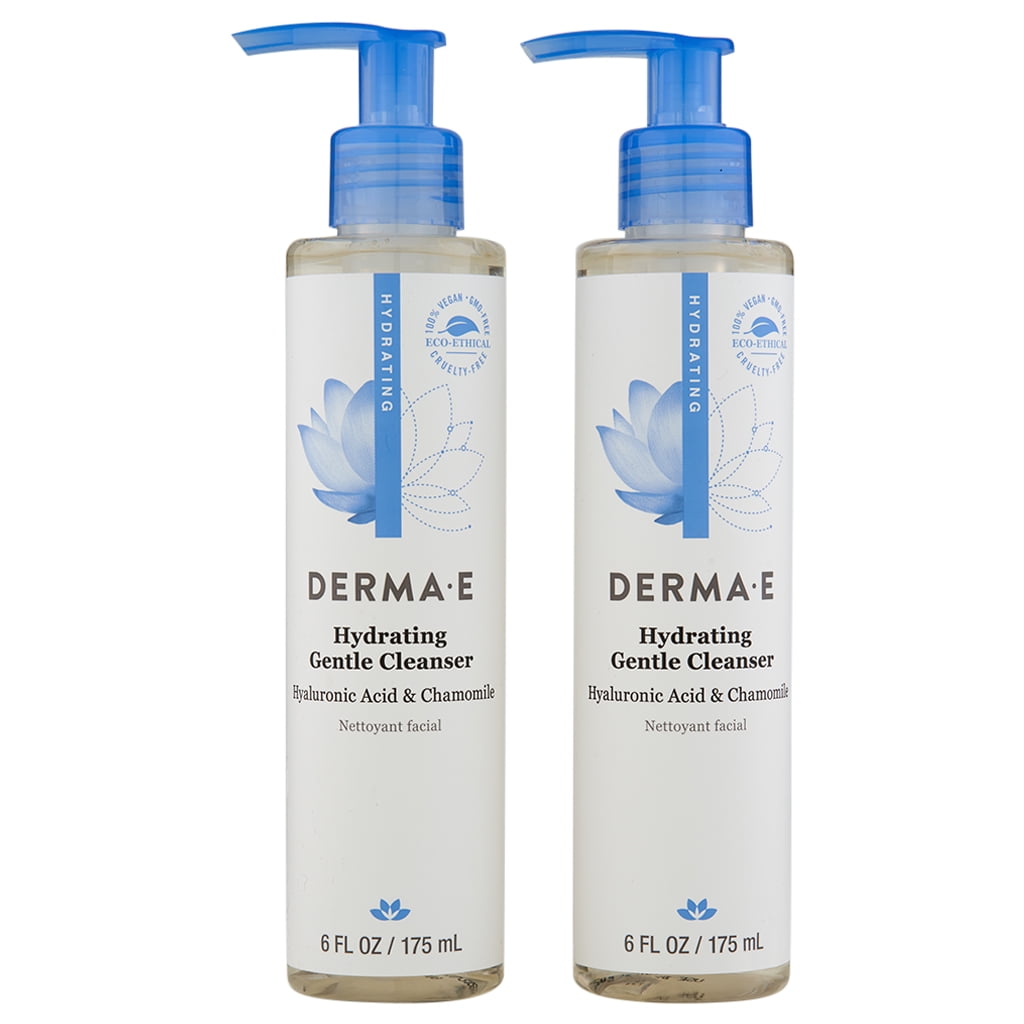 Derma E Hydrating Cleanser 2 ct 6 oz