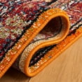 thumbnail image 5 of SAFAVIEH Vintage Hamadan Leone Oriental Area Rug, Orange/Black, 2'7" x 5', 5 of 8