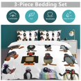 thumbnail image 5 of Pingu Essential Home Comfort Sleep Touch Durable Surface Zipper System Duvet Cover Sets Product, 5 of 5