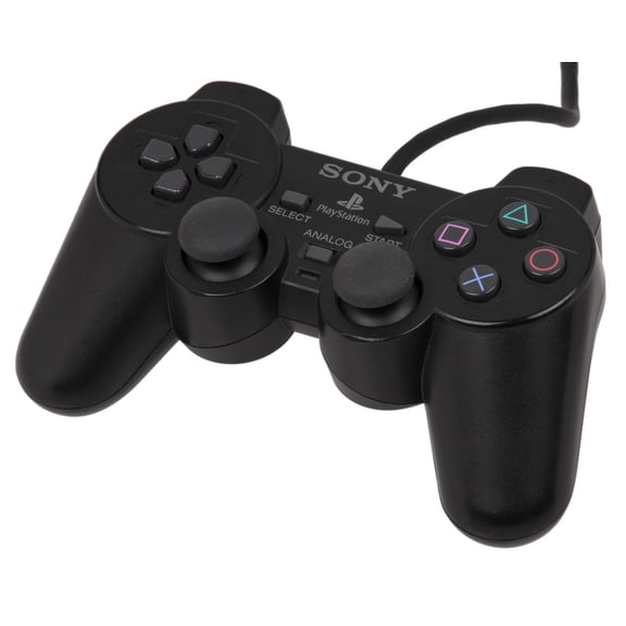 Pre-Owned Sony Dualshock 2 Wired Video Game Controller for PlayStation 2, Black