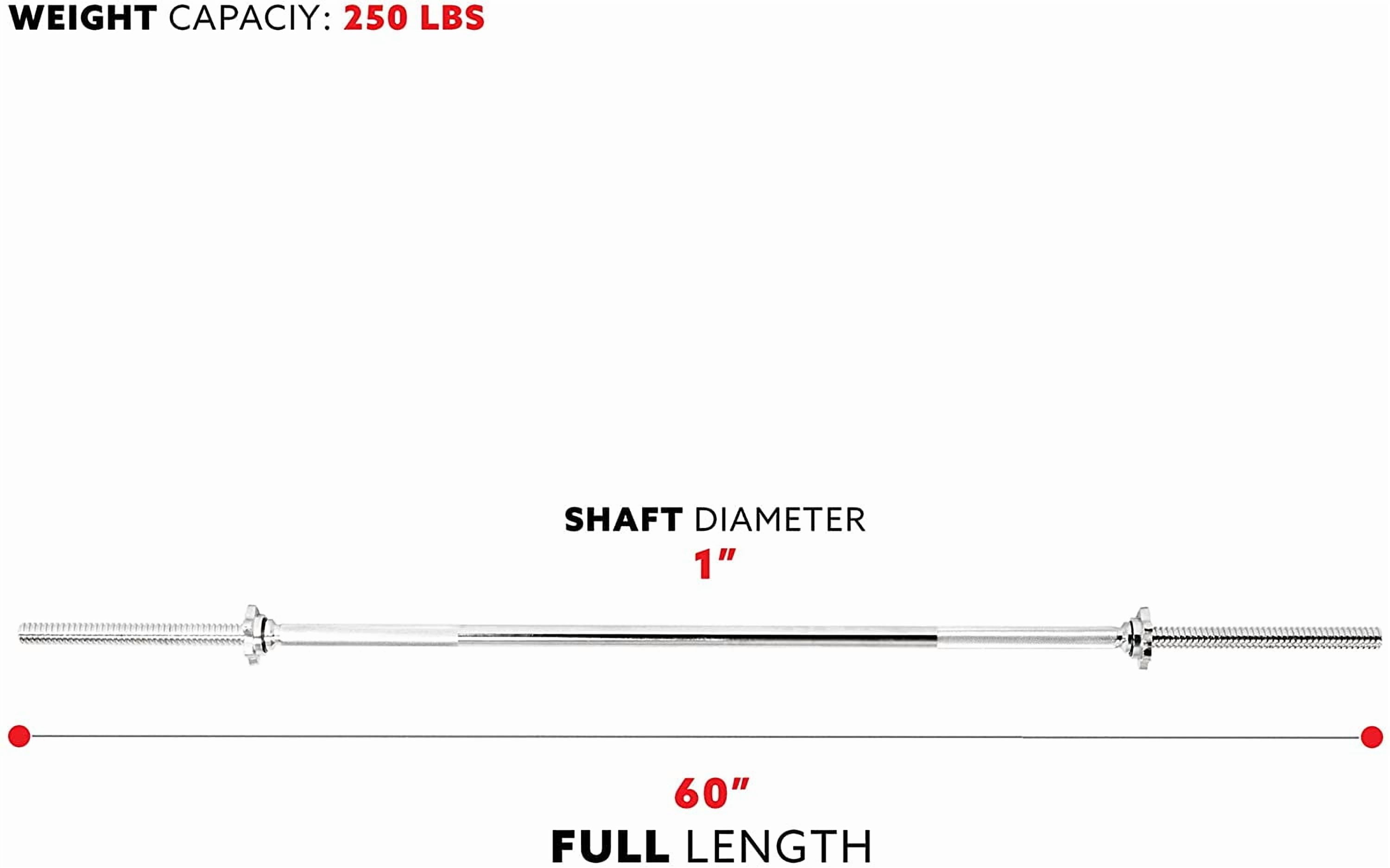 60-Inch  Barbell Bar for Strength Training