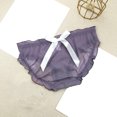 thumbnail image 3 of Gibobby Bragas elásticas para mujer Ropa interior para mujer Bragas para mujer Bikini Ropa interior Hipster Calzoncillos Calzoncillos de encaje de algodón(Morado，Talla única), 3 of 4