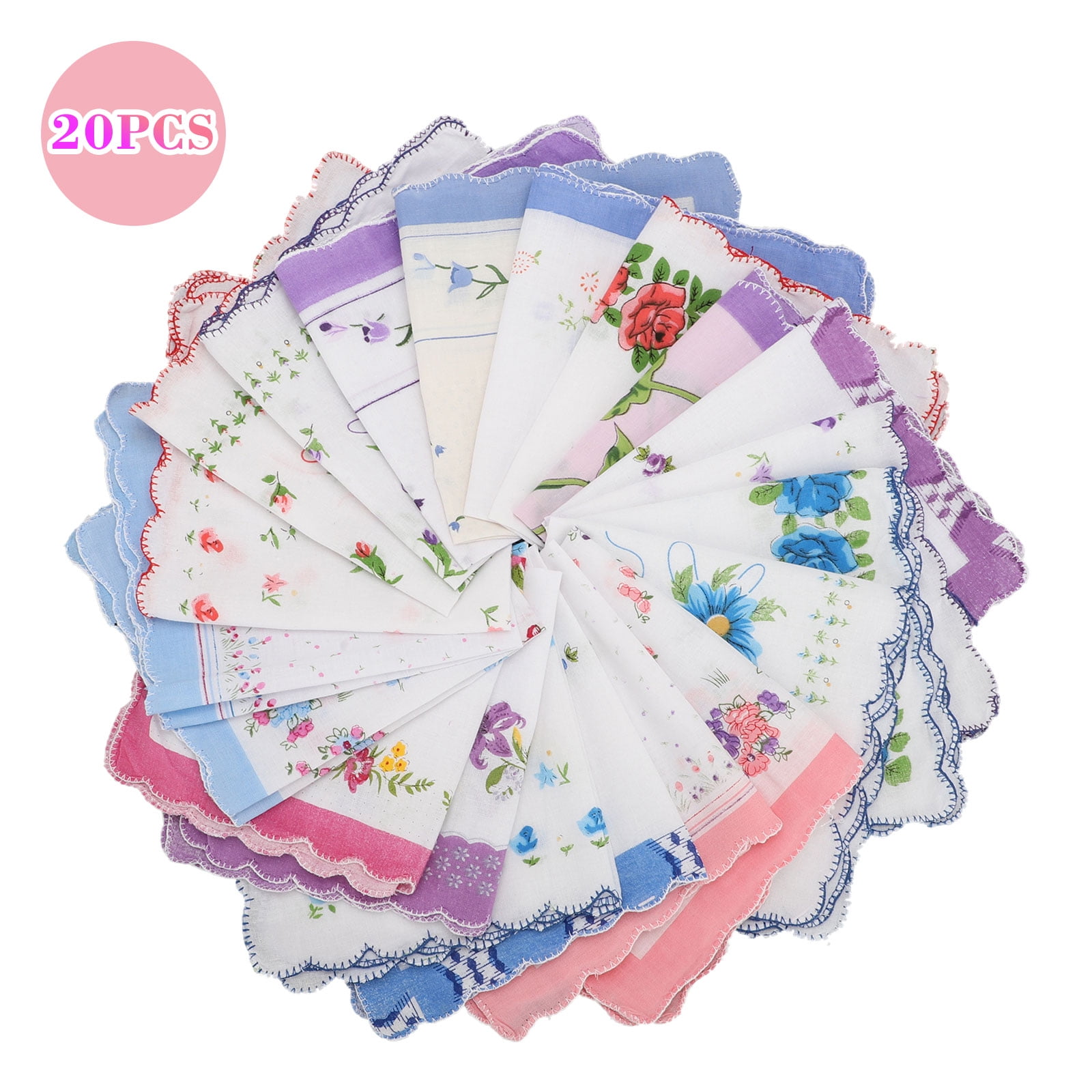 ladies cotton hankies