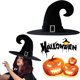 thumbnail image 3 of Hebilla Sombrero Bruja Halloween para Carnavales Fiesta, 3 of 9