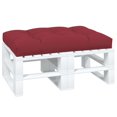 thumbnail image 4 of Cojín para asiento Casafoyer Rojo Vino 120 x 80 x 10 cm Poliéster, 4 of 5