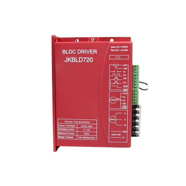 No Hall Motor Using Brushless DC 24V-48V Controller Speed Regulation Subdivision Driver Set , Low Calorific Value