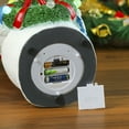 thumbnail image 6 of Christmas Musical Snowman Box Resin Figurine - Christmas Decor 2-in-1 USB/Battery Light-Up Resin Snowman Claus Music Box Rotating Figurine - Home Office Table Decor - Xmas Gift for Kids Women Men, 6 of 8