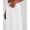 thumbnail image 3 of Women's Wide Leg Jeans Casual Baggy Denim Pants with Frayed Raw Hem, 3 of 5