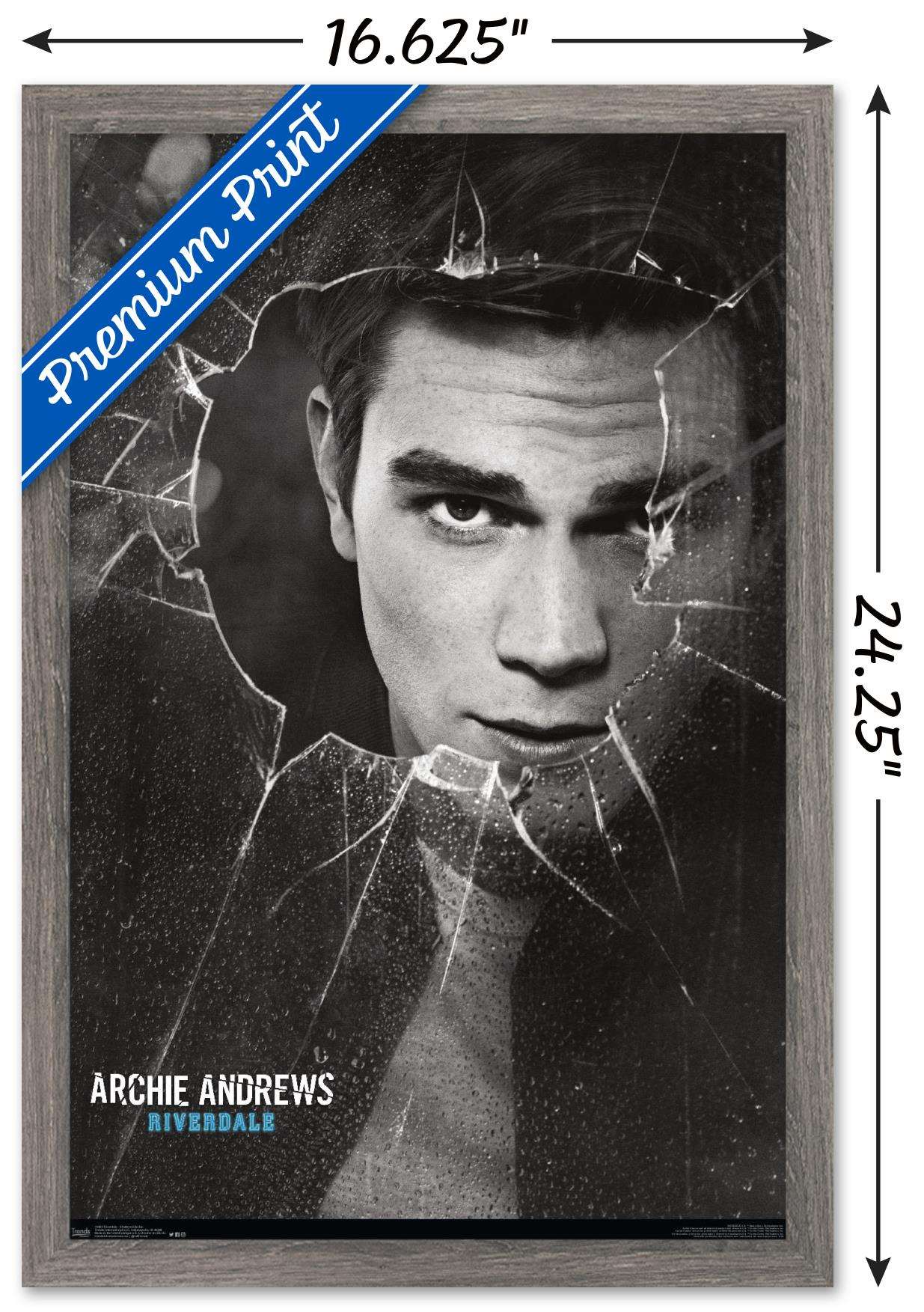 Riverdale - Shattered Archie Wall Poster, 14.725" x 22.375", Framed