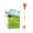 Orange, variant on Luyimi 2-in-1 Bubble Machine for Kids, Ground Stake Bubble Tower with Water Sprinkler Function, Outdoor Summer Water Play Bubble Machine for Backyard Lawn Party Kids Gifts Blue