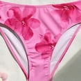 thumbnail image 7 of REDARER Girls 2 Piece Bikini Swimsuit Set Floral Print Bandeau Top With Detachable Strap High Cut Bottoms Summer Beach Pool Swimwear,13-14 Years, 7 of 7