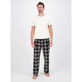 thumbnail image 3 of Hanes Men's Cozy Microfleece Pajama Sleep Pants, 2-Pack, Sizes S-2XL, 3 of 11