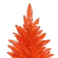 thumbnail image 4 of Kurt Adler 4.5-Foot Battery-Operated Pre-Lit Halloween Orange Potted Tree With Orange LED Lights, 4 of 7