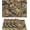 Camo-05, variant on Patchwork America Flag Placemat,Vintage Art Patriotic Stripes Stars 4th of July Independence Day Linen Table Placemats Summer Seasonal Farmhouse Kitchen Party Decor Set of 4 12x18in