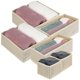 thumbnail image 2 of 6pcs Washable Non Woven Drawer Organizers for Underwear, Socks & Accessories – Closet Storage Bins for Neat Wardrobe Organization, 2 of 2