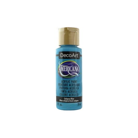 UPC: 0766218011923 | DecoArt Americana Acrylic Color 2 oz. Calypso Blue