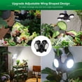 thumbnail image 3 of SANSI 40W Folding Wings LED Dimmable Indoor Grow Light with Remote Control, 3 of 7