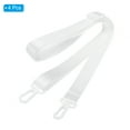 thumbnail image 3 of REGALWOVEN Replacement Shoulder Strap, Adjustable Swivel Clips Hook Buckle Slide Crossbody Bag Belt White, 3 of 6