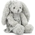 thumbnail image 1 of Bunny Stuffed Animals, Stuffed Rabbit Plush, Girls Stuffed Animals, 30cm (Grey), 1 of 5