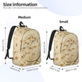 thumbnail image 2 of Fotbe Taco Tortillas Mochila de Lona con Estampado, Mochila Duradera, Mochila Versátil de Alta Calidad, Mochila Compacta Vintage-Medium, 2 of 5