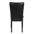 thumbnail image 5 of Sterling White Faux Marble and Wood 7-piece Dining Set in Black, 5 of 12