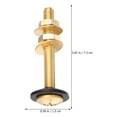 thumbnail image 1 of TABLZONE 2Pcs Toilet Hardware Set with Anti-Scratch Copper for Homeowners, 1 of 3