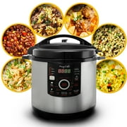 Megachef 12 Quart Pressure Cooker with 15 Presets