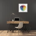 thumbnail image 3 of Sommers, Mindy 15x15 White Modern Wood Framed Museum Art Print Titled - Chromatic Scale, 3 of 4