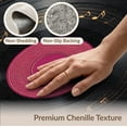 thumbnail image 6 of ODIKA Vintage Disc Music Note Groove Cd Shaped Round Shape Record Vinyl Refined for Dorm Room, Small Living Apartment, Stain Resistant Low Profile, 6 of 7