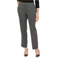 thumbnail image 2 of Pantalones Kasper Pindot Casual para mujer, negro, 2P, 2 of 2