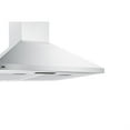 thumbnail image 4 of 30" wide European style convertible wall-mount range hood in stainless steel, 4 of 5