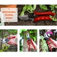 thumbnail image 7 of Bypass Pruners 8", Garden SK-5 Steel Blade and Locking Mechanism Professional Bypass Hand Pruner Pruning Shear for Gardening, Trimming, and Yard Work, 7 of 7