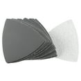thumbnail image 1 of Unique Bargains Triangular Sandpaper Hook and Loop Fit 3-1/2' Oscillating Multi-Tool Silicon Carbide for Wet/Dry 1500 Grit 30pcs, 1 of 5