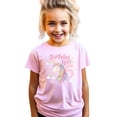thumbnail image 3 of 5th Birthday Unicorn Shirt for Girls Rainbow Pastel Magical Fifth Birthday Party Tee for Kids Pink Shirt 5-6, 3 of 8