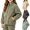 Army Green, variant on YUANxueke Casual Athletic Fleece Jacket for Kids, Full Zip Long Sleeve Warm Coat, Fashion Sports Outwear with Patchwork Pockets